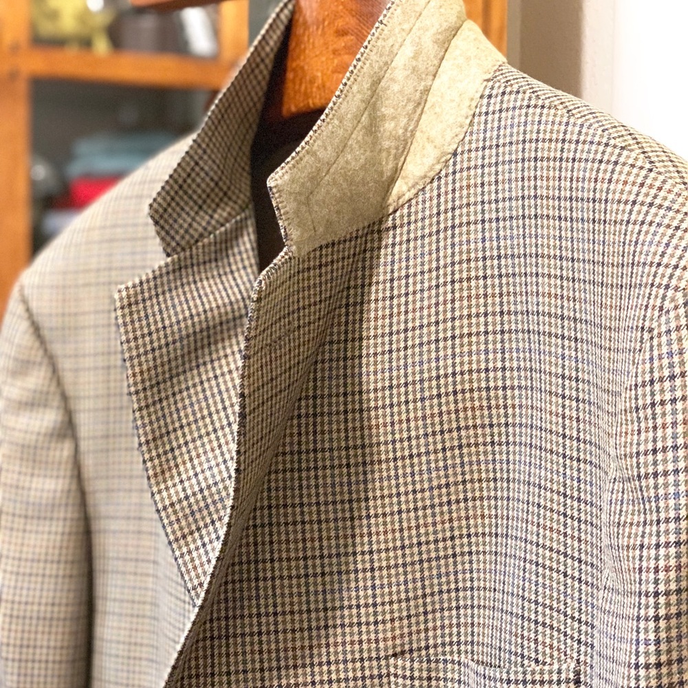 Handsome Wool and Silk Jacket by Hickey Freeman